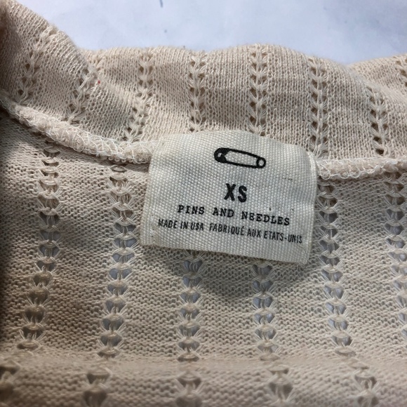 Urban Outfitters Pins & Needles Cream Cardigan - Picture 7 of 8